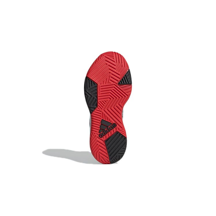 adidas Own The Game 2.0 J Black Vivid Red Kids Sneakers Core-Black Cloud-White H01555
