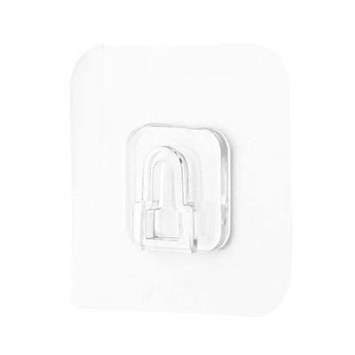 Plastic Hanger Portable Self-adhesive Oilproof Organizing Bracket Hook Office Hotel Restaurant Kitchen Bedroom Holder