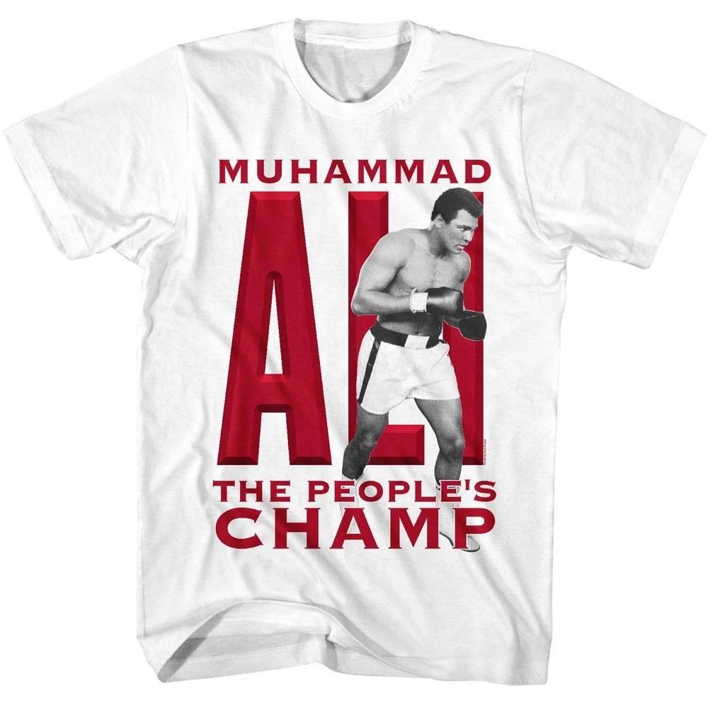 Muhammad Ali The Peoples Champ Men s T Shirt S