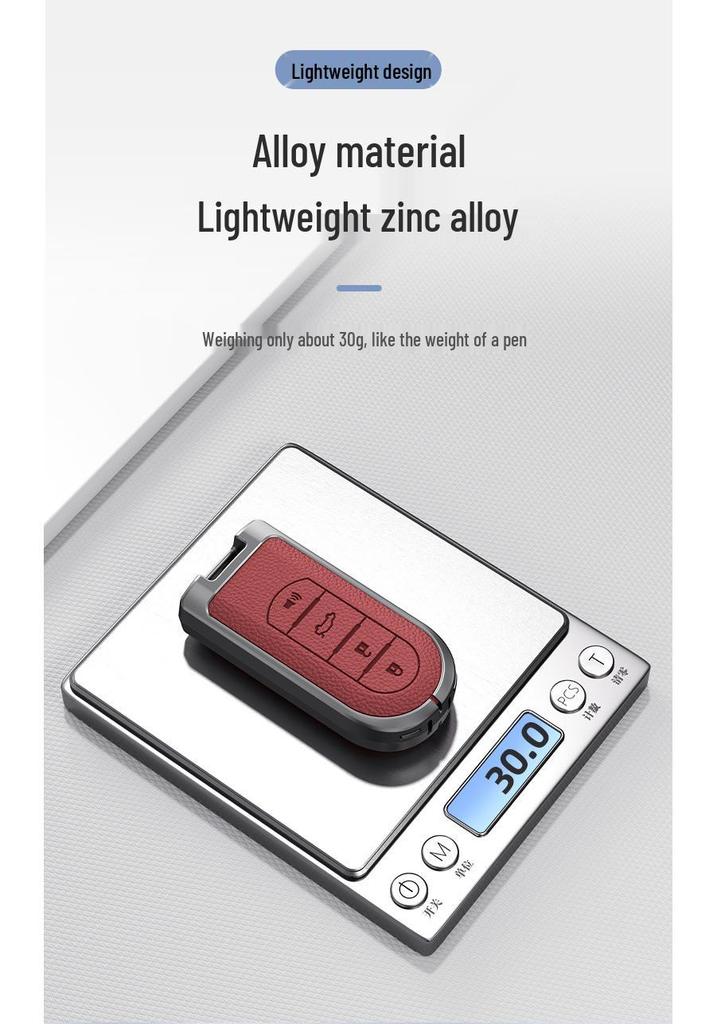 Beilu Da Car Key Case: Compatible with PERODUA Toyota Remote Shell, Buckle Key Bag for Men and Women