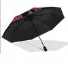 David Bowie Automatic 8‑ribs Umbrella, Custom Name Text Personalized Folding Umbrella Rain Sun Gift