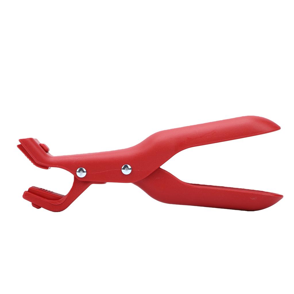 2pcs Anti Scald Bowl Clip Antislip Multifunction Hot Dish Plate Gripper Tongs for Kitchen Red