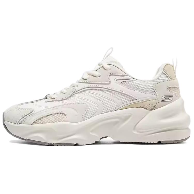 Skechers Bobs Bamina 2 Comfortable Fashion Low-Top Dad Shoes Men sneaker White 118326-WNT 41
