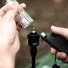 Portable Gas Lamp Camping Atmosphere Lamp Gas Burner Candle Light Portable Tent Lantern Screw On Gas Tank for Outdoor Picnic