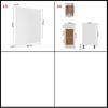 14 Piece Kitchen Set Lyon White Particleboard