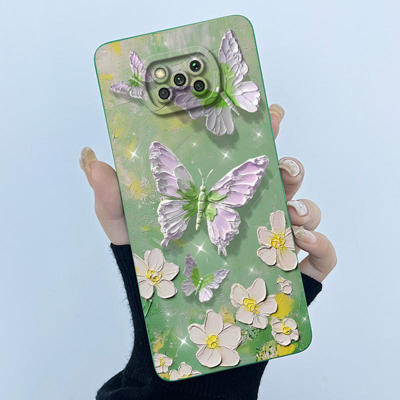 Case For Poco X3 Pro / Poco X3 NFC Sweet Girls Cats Silicone Soft Back Cover For PocoX3 X3Pro X3NFC Bumper Protective Casing