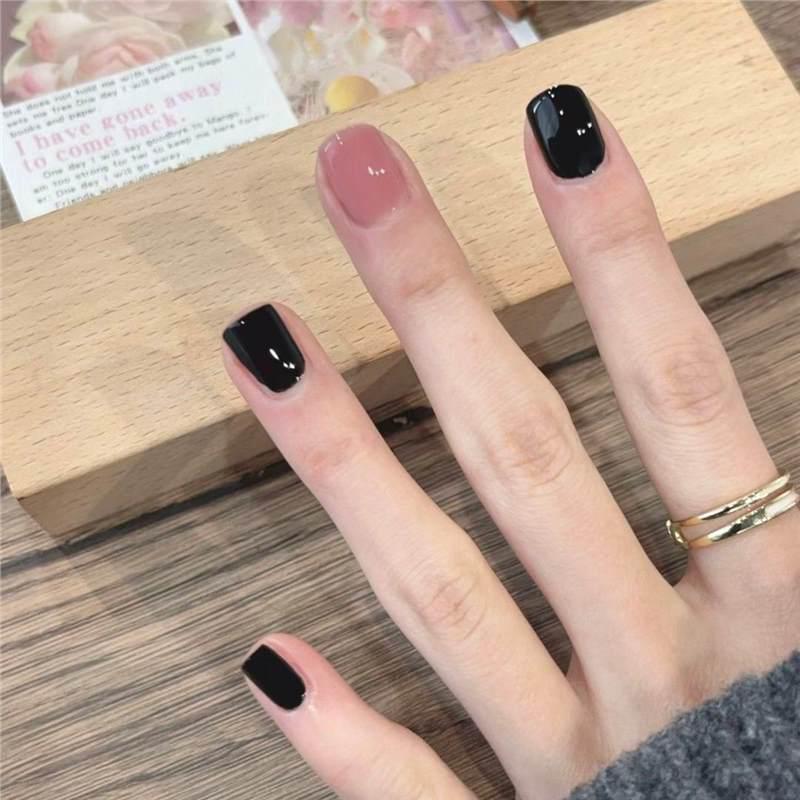 Best-Selling No-Bake Peel-Off Cherry Red Korean-Style Elegant Nail Polish
