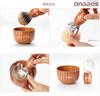 Shaping Brush Beard and Stainless Steel Razor Stand Perfect Gift for or Boyfriend Set, Brush, - Father's Day, Husband,