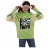 Tokyo Ghoul Anime Hoodie: Fleece-Lined Couple Sweatshirt