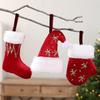 Christmas Hat Hanging Christmas Decorations Plush Christmas Ornaments Holiday New Year