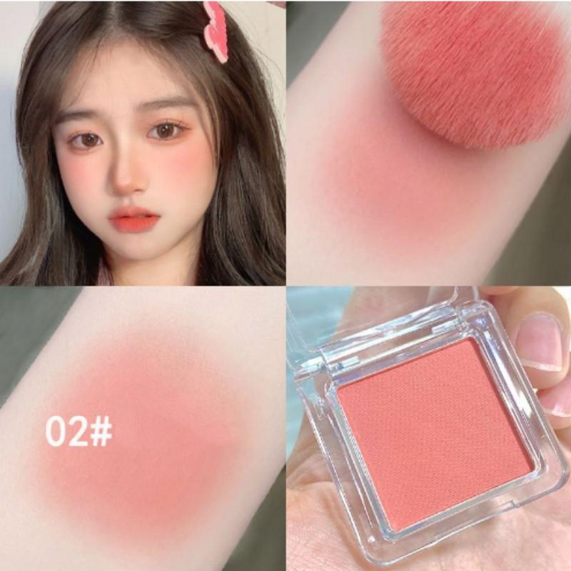 1Pcs Blush Stick Cream Palette Matte Shimmer Glitter, Pigmented Makeup Eye Shadow, Powder Waterproof Eye Cosmetic Stick Make-up for Women Rouge