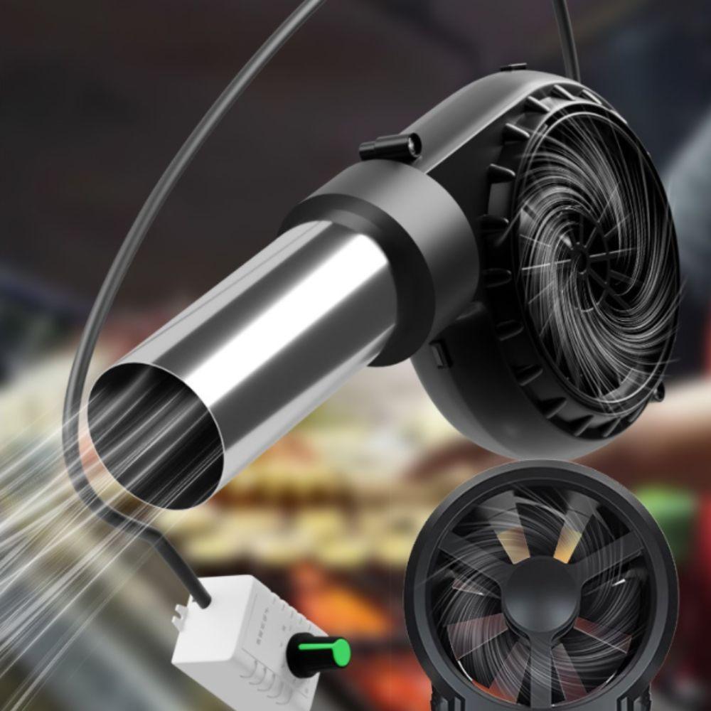 USB Power Supply Handheld Barbecue Fan Adjustable Speed BBQ Fan  Outdoor Activities