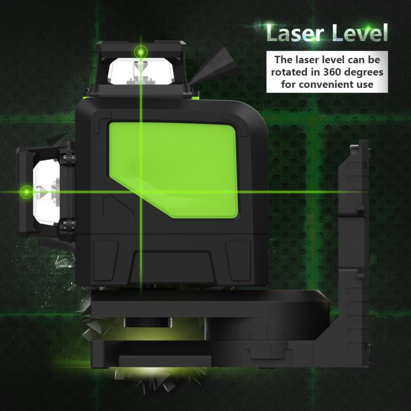 Pangding Level Meter 1pc Level Green 8-Line Self Leveling Crosses Line 360° Rotarys Leveling Tool Pangding Level Meter 1pc Level Green 8-Line Self Leveling Crosses Line 360° Rotarys Leveling Tool