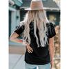 Floral Print Crew Neck T-Shirt, Casual Short Sleeve T-Shirt For Spring & Summer, Women's Clothing