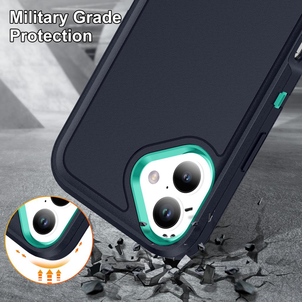 High Quality Shockproof 360 Full Protective Mobile Phone Case for iPhone 11 17Pro Max Accessories Mobile Phone Case