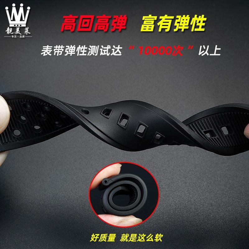 22MM High quality silicone Watch strap For F1 TAG HEUER FORMULA 1 Sports Watch series Rubber Watch band