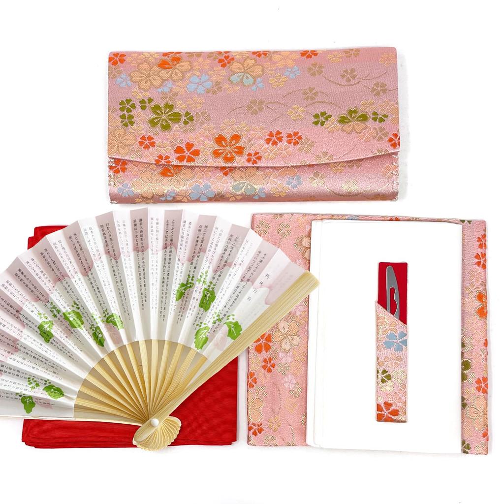 School Tea Ceremony Urasenke Set of 6 set with matching Utensils, School, Women's Beginner's (3-piece patterns) 25n1043-3