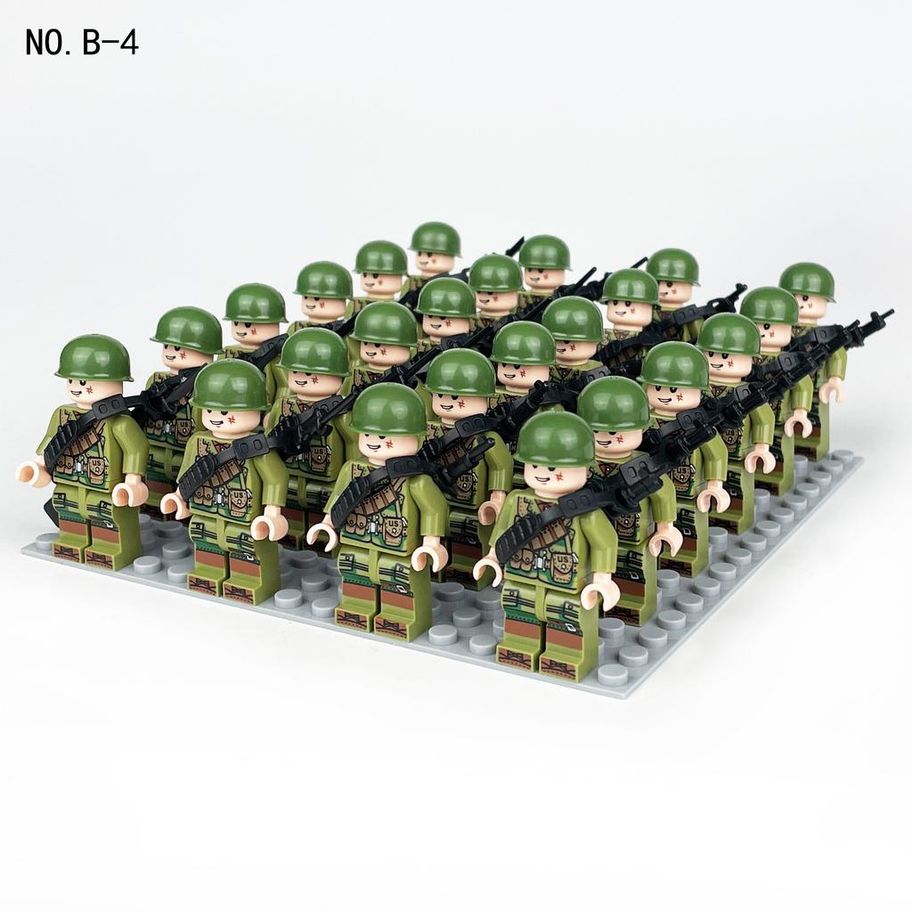 Phalanx Doll B1 Package Weapon Baseplate Assembly Building Block Human Toy British Army Soviet Army Russian Army