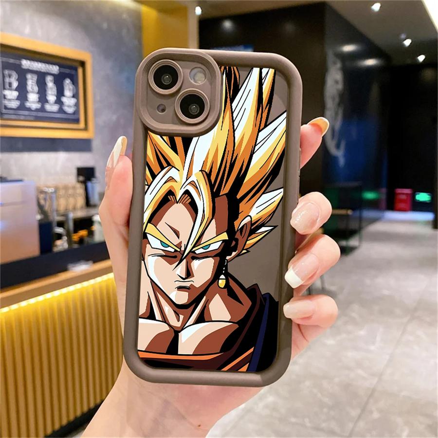 Anime Gokus Dragon Ball Soft Cover Phone Case for iPhone 14 Pro 15 Plus 11 12 Mini 13 Pro MAX 16e 14 11 16 Plus XS XR