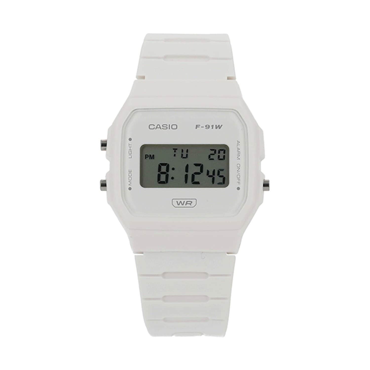 [Casio] F-91WB-7ADF (F-91WB-7A) Цифровые квадратные винтажные ретро унисекс часы из смолы