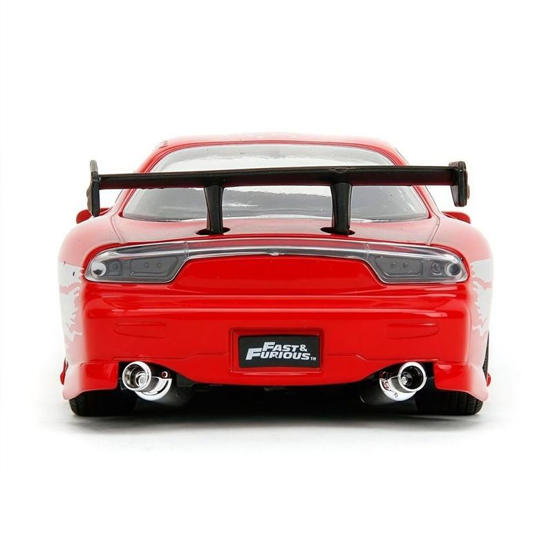 1:32 Mazda RX7 FD3S Legierung Modifiziertes Sportwagenmodell Druckguss Metall Rennbahn Rennwagen Fahrzeuge Modell Hohe Simulation Kinderspielzeug Geschenk