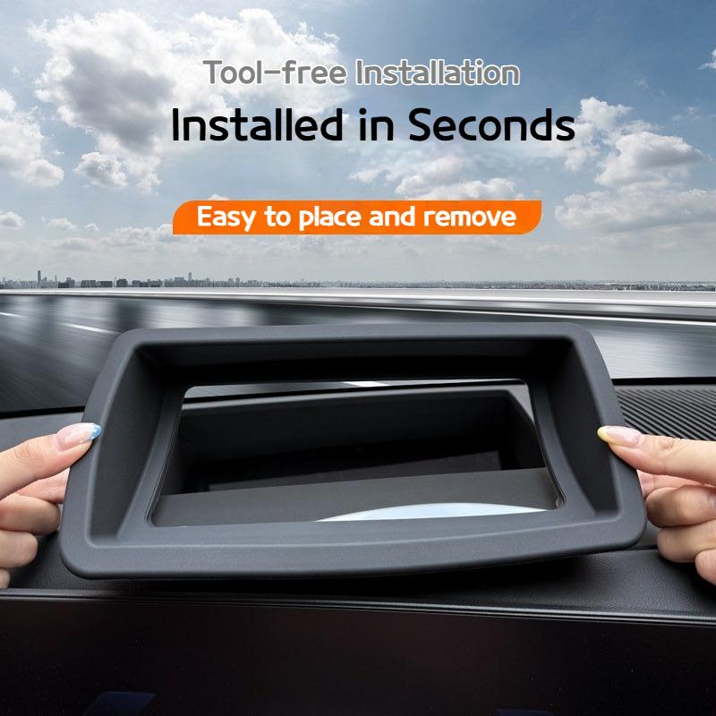 For BMW X5 X3 5 series i5 G60 G05 G45 2023-2025 HUD soft silicone protective cover dashboard dust-proof silicone pad Accessories