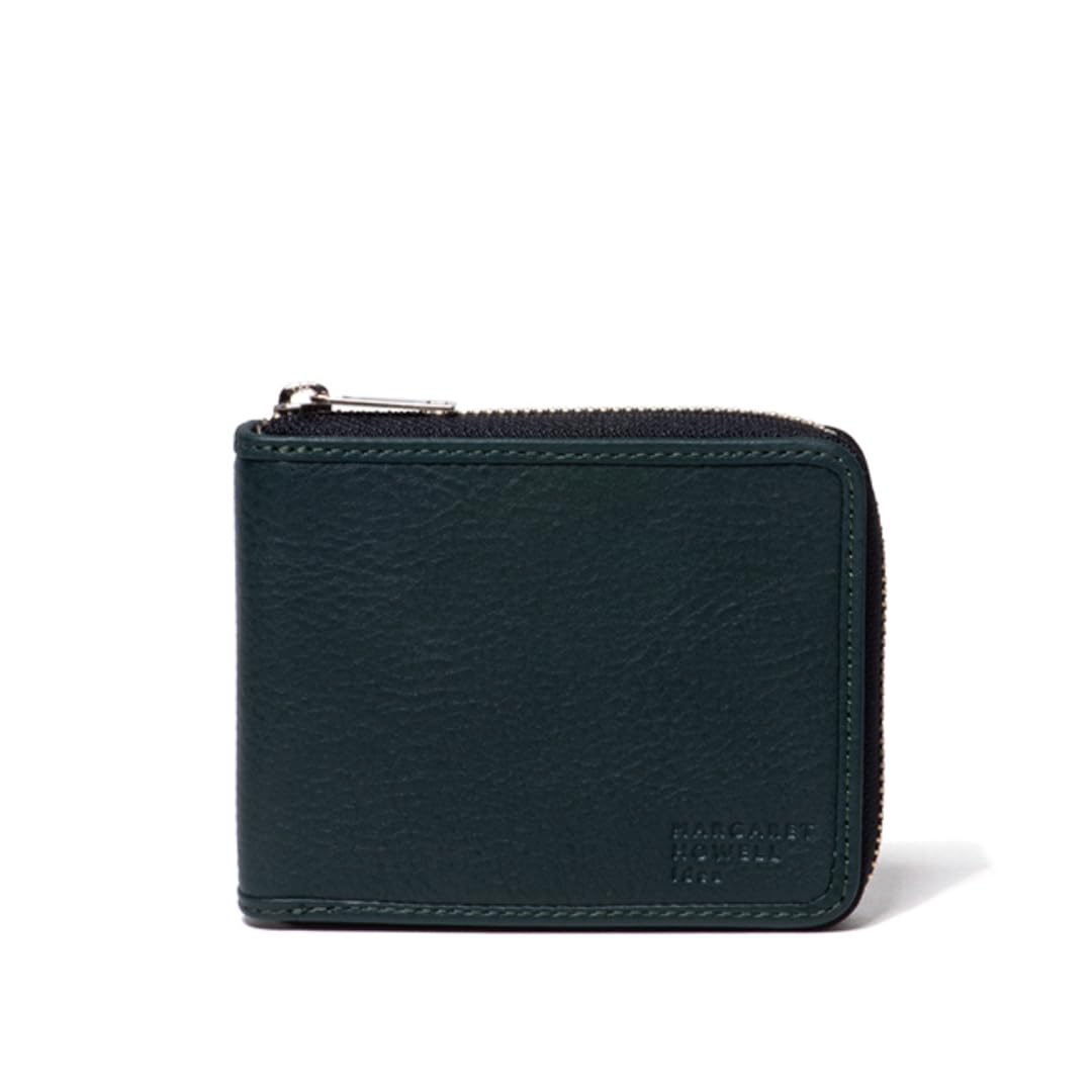 

Margaret Howell Idea Bifold Wallet Bound Edge Green