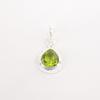 August Peridot Gemstone Sterling Silver Friendship Day Wedding Wife Gift Pendant PP-8-5