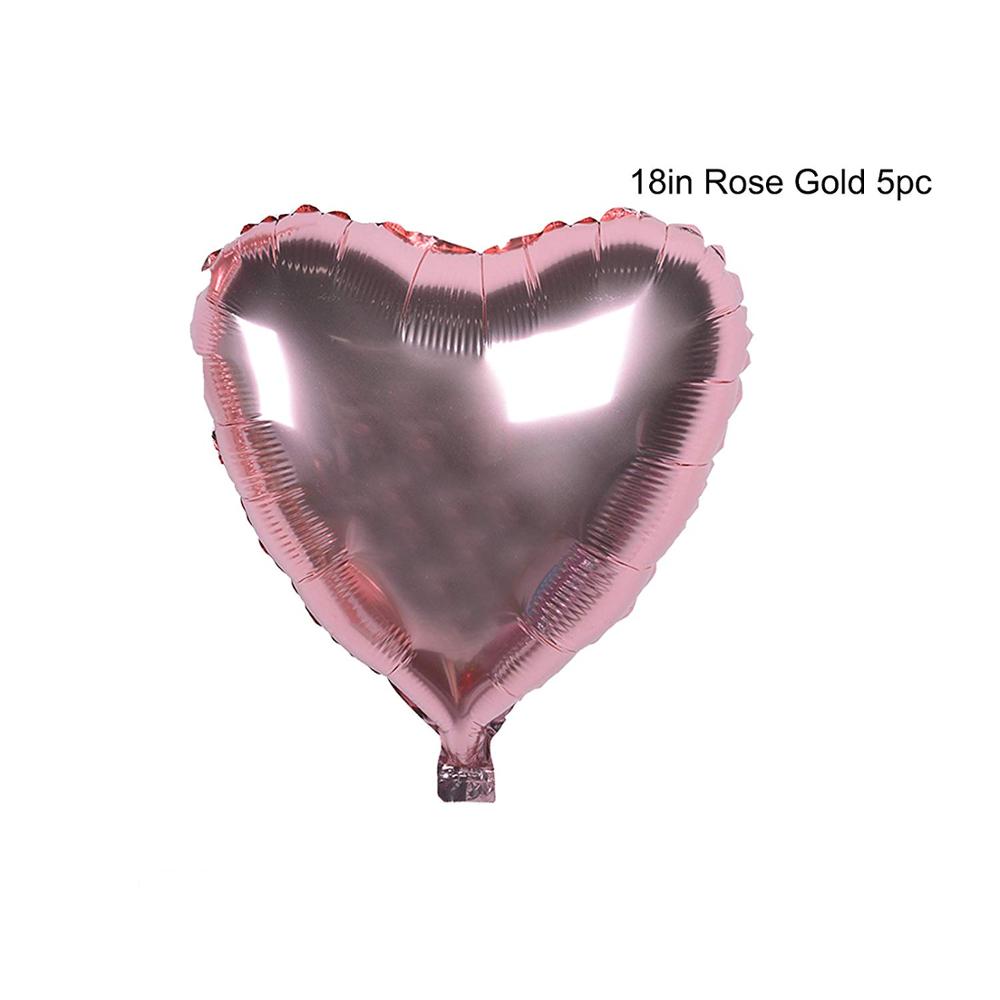 Yangyue Bridal Shower Bachelorette Party Decorations Kit Rose Gold - Include Latex/Foil/Confetti Balloons