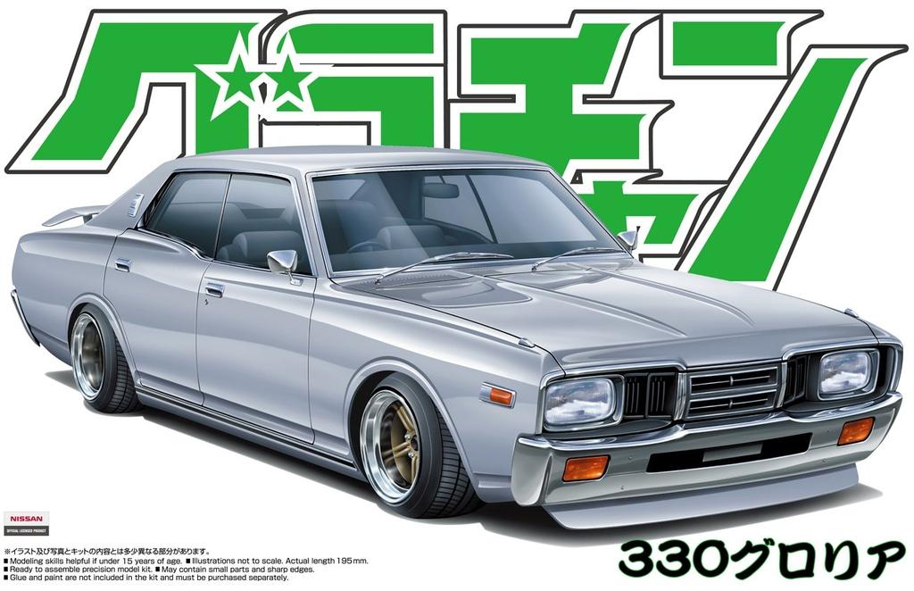 Aoshima Bunka Kyozai Scale Grand Champion 13 330 Gloria Plastic Model 1/24 No.