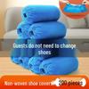 Disposable Non-Slip Indoor Overshoes for Adults and Children - Thickened, Anti-Static, Wear-Resistant, Non-Woven Foot Covers for Guests