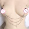 Sexy Flirt Nippelklemme Schamlippen Brustwarzenklemmen mit Kettenclips Stimulator SM Fetisch Sexspielzeug für Paare Sklavin Brust