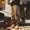 JEEP Men's Loose Fit Cargo Joggers