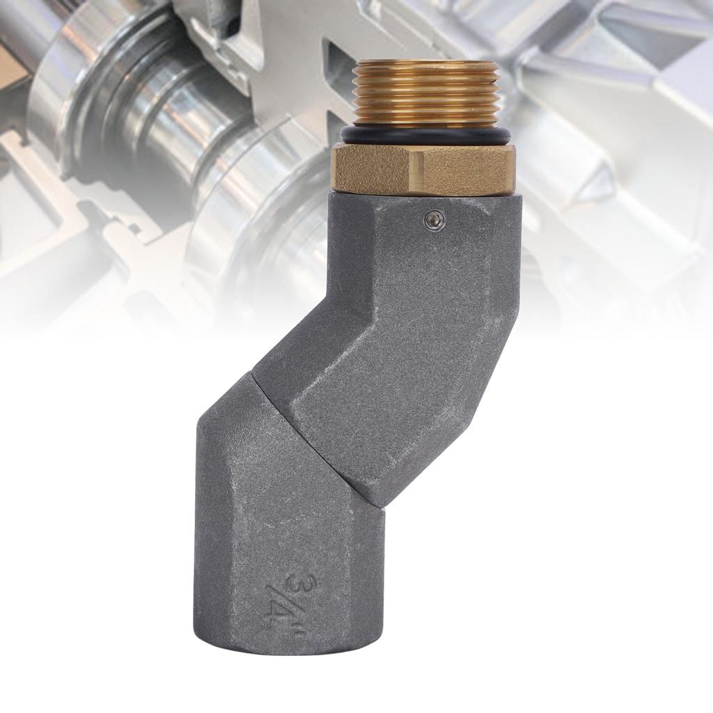 Fuel Hose Nozzle Swivel Wear Proof Multifunctional Flexible Use Fuel Hose Swivel for Fuel Nozzle Multi Plane Fuel Plane Swivel