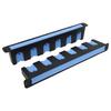 Wall Mounted Fishing Rod Rack Chemical Resistant Vertical 6 Fishing Rod Holder with 4 Screws