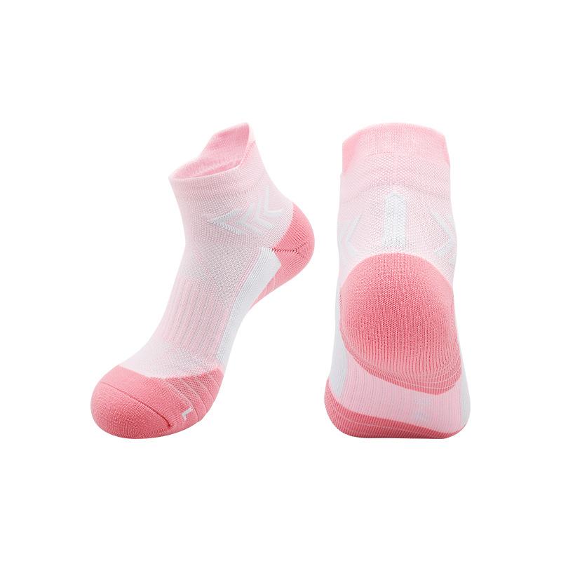 Professional Running Socks Coolmax Badminton Socks Quick-Drying Breathable Non-Slip Hiking Socks Short Cycling Socks
