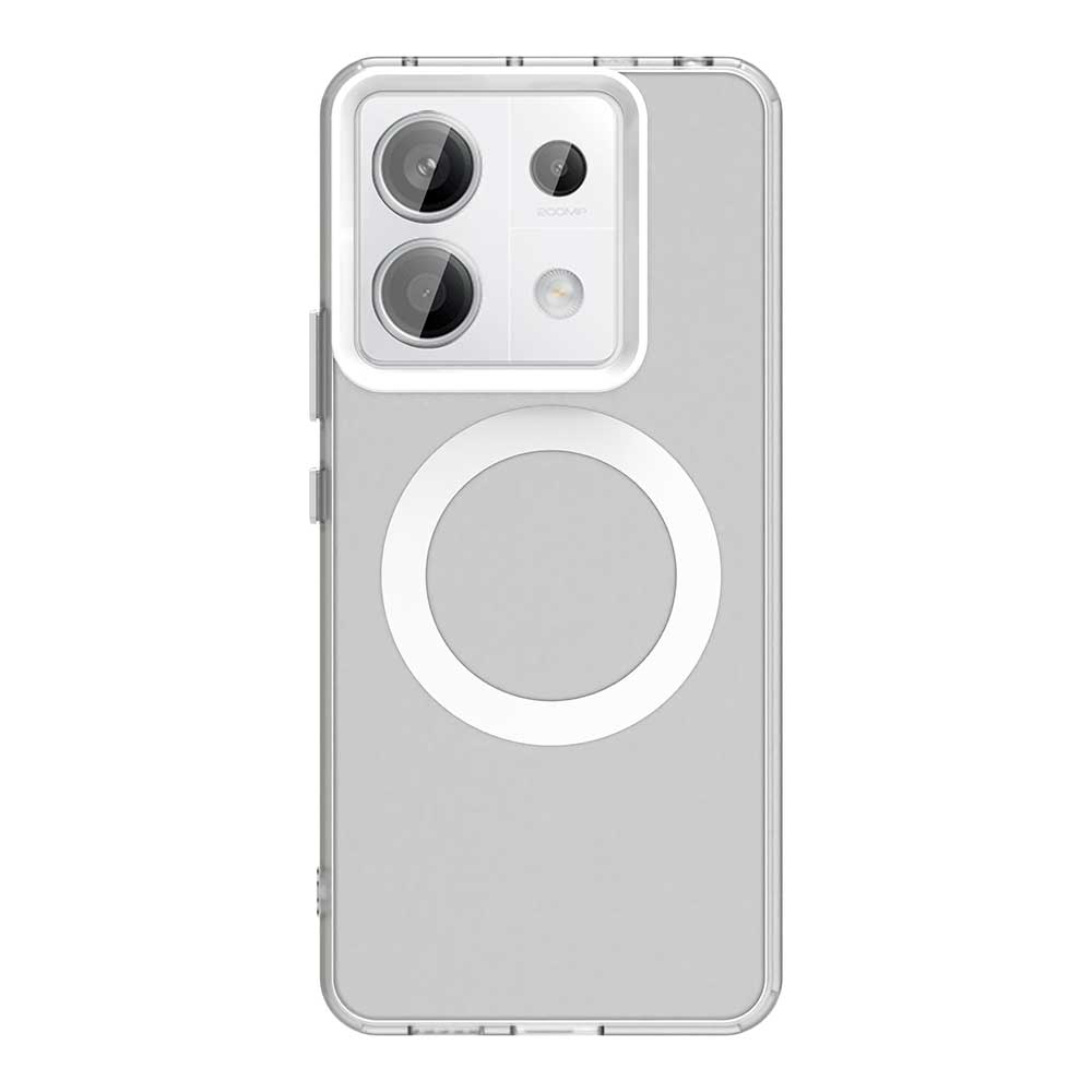 Magsafe Matte Phone Case For Xiaomi Redmi Note 13 13 Pro 13 Pro+ 5G/4G 13R Pro Magnetic Wireless Charging Shockproof Back Cover