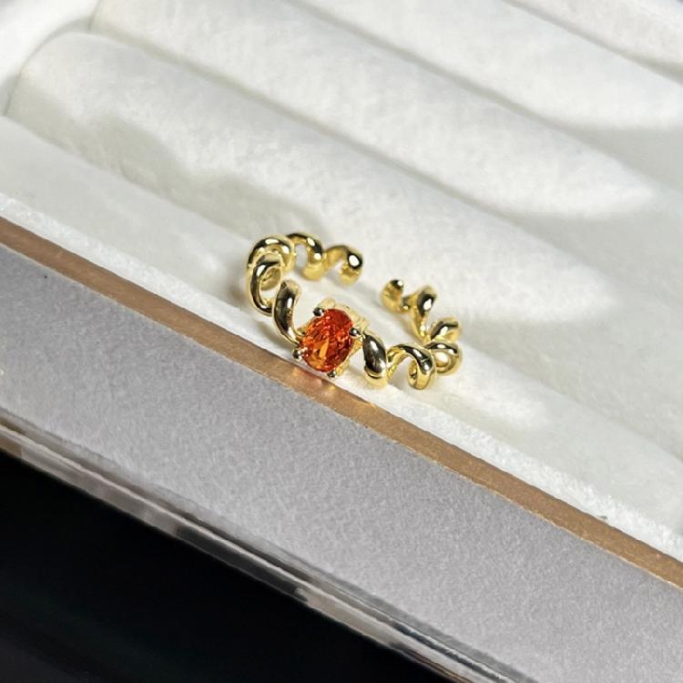 Fashionable Wheat Themed Open Rings Decoration for Women Adjustable Designs Sturdy Alloy Jewelry Statement Pieces