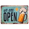 Vintage Beer Cheers Metal Tin Signs Wall Decor Pub Bar Man Cave Club Restaurant Kitchen Crafts Plate Room Decoration