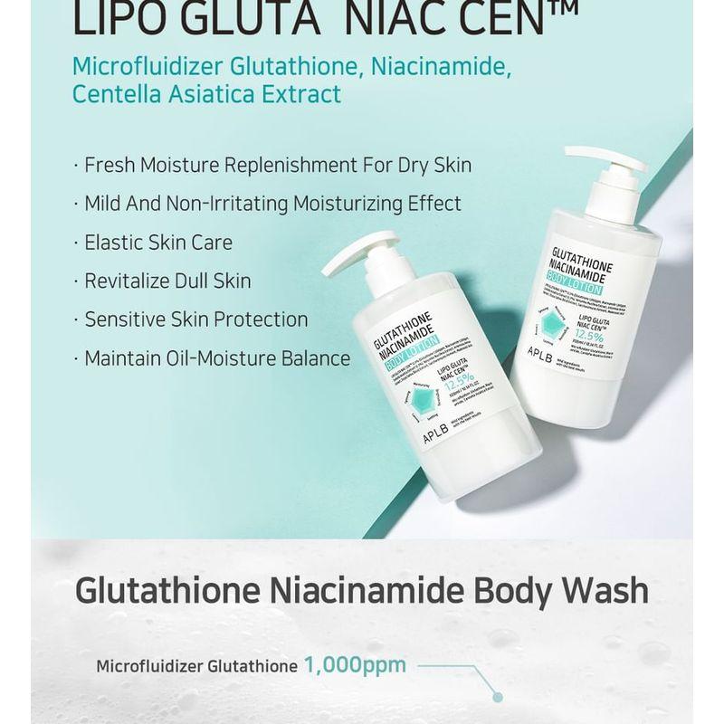 APLB - Glutathione Niacinamide Body 2 Types Sachet Set
