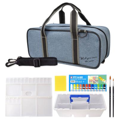 Sakura Compact Watercolor Paint Blue Cray-Pas Set, Gray, EWZ-A1#40