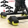 Tennis Ball Foot Pads Shock Absorbing Rocker Plate Feet Indoor Cycling Foot Pads for Smart Bike Trainer Home Workout Equipment