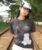 RONRON Betty Boop Ribbon Mesh Ball Cap Black