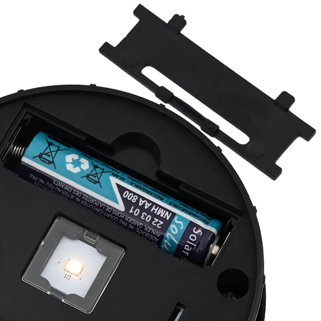 Solar LED Path Light 2 pcs Silver Galvanized