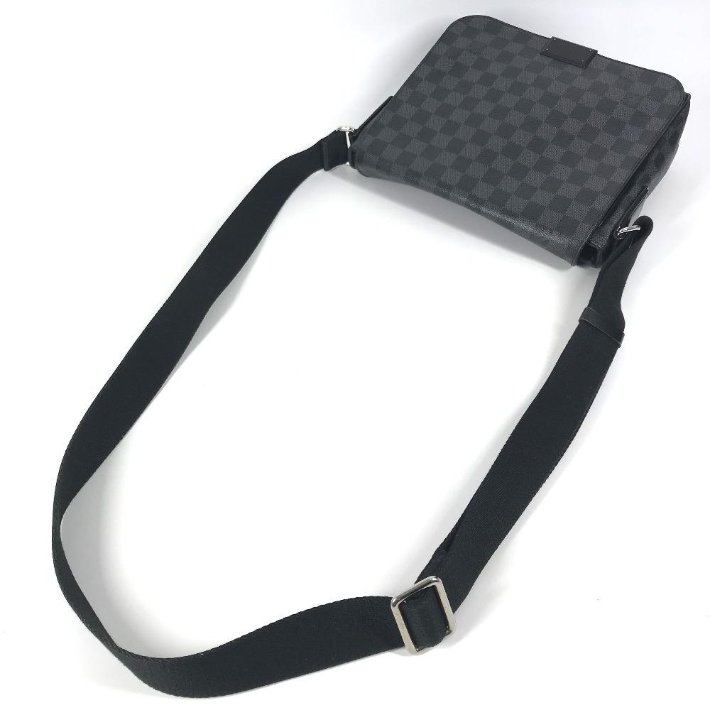 Louis Vuitton N41260 Damier Graphite District PM Messenger Shoulder Bag