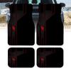 4pcs Cool Car Floor Mats | Durable Polyester Mats for Sedans, Trucks, SUVs | Ideal Gift and Universal Fit
