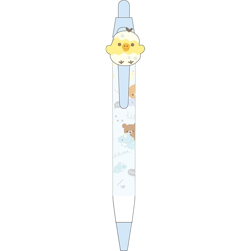 

San-X rilakkuma ballpoint pen With mascot PR00102 blue