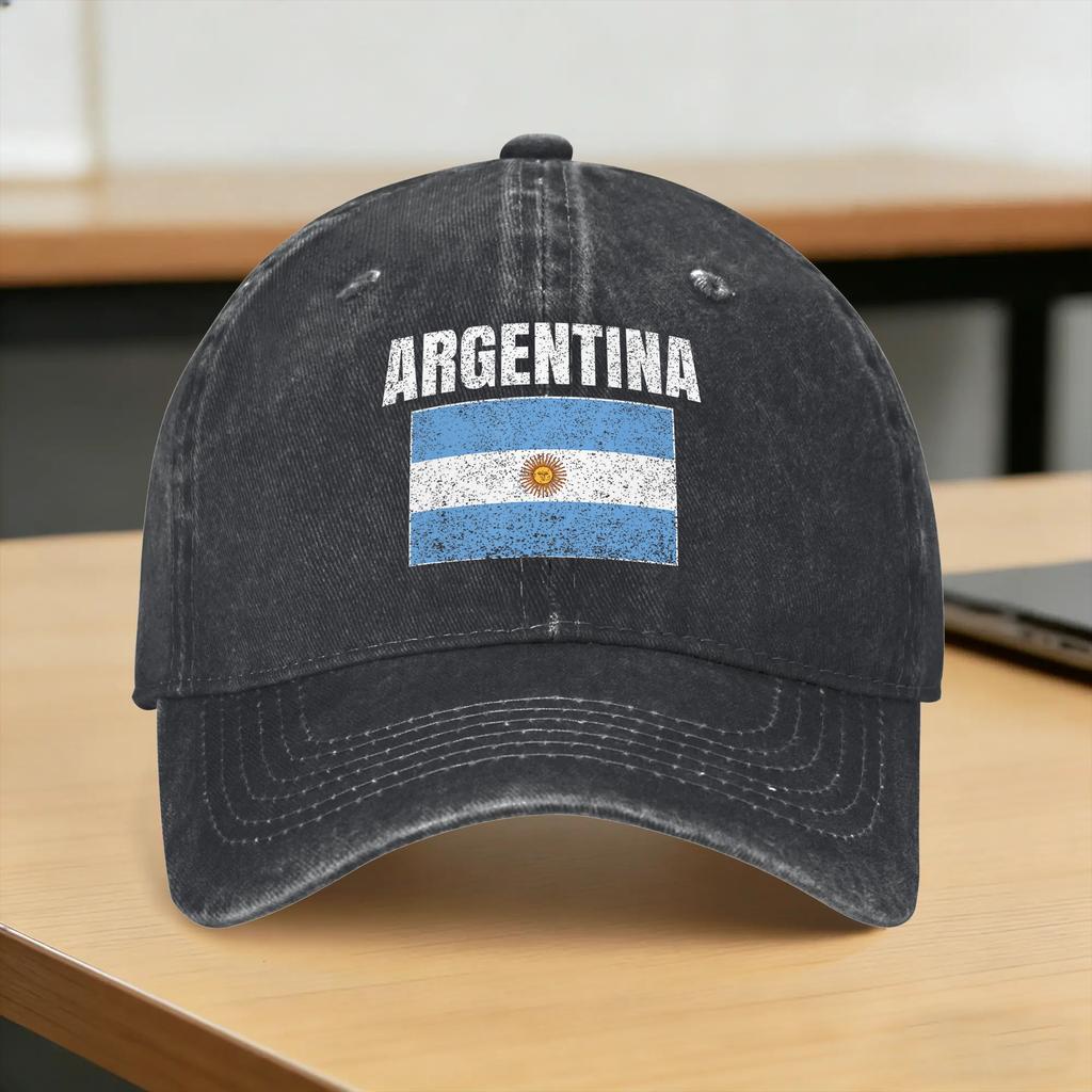 Argentinian Roots Heart Argentina Sun of May Argentina Flag Casual Baseball Cap Tennis Skate Trucker Hat Summer Baseball Caps