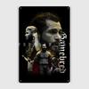 Jorge Gamebred Masvidal Kovový plechový znak Kino Kuchyně Pub Garáž Dekorace Tabule Plechový znak Plakát