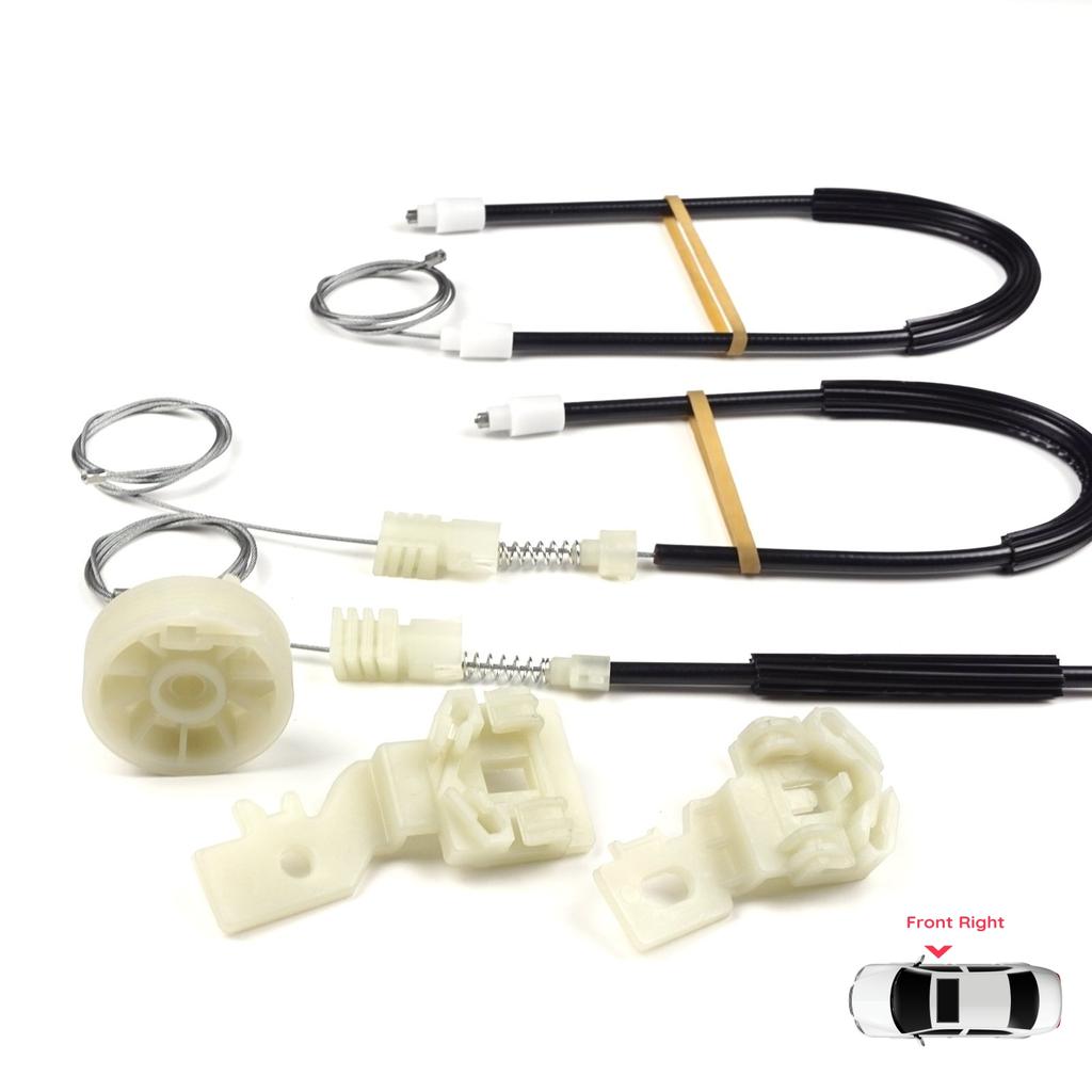 EWR846 Power Window Regulator Repair Set Front Right for Nissan Primera P12 WP12 2001-2008 4/5 Door 80770AV601